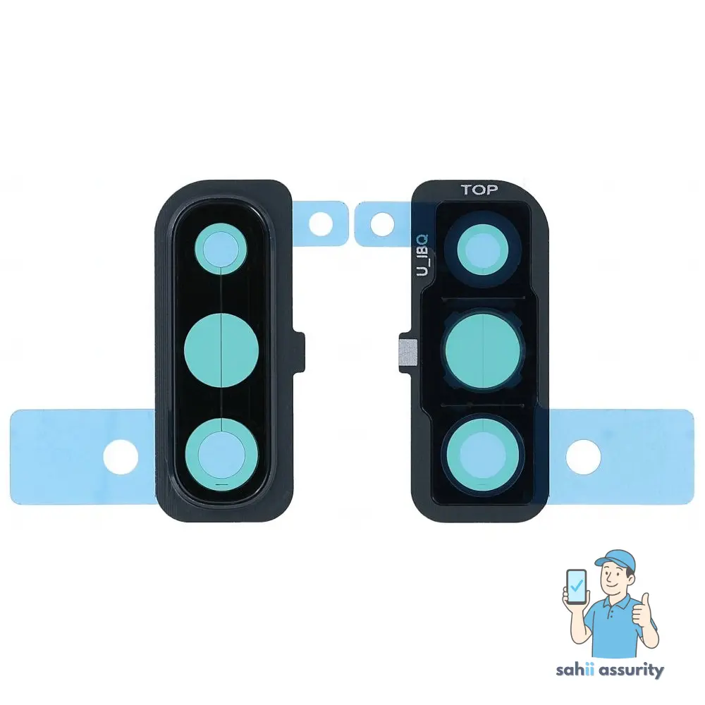 Camera Lens Glass with Frame for Samsung Galaxy A50 